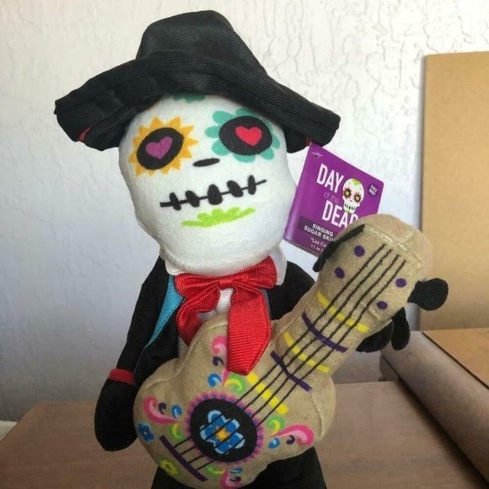 Halloween Day of the Dead Sugar Skull 11" …